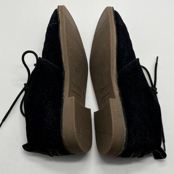 Bobs From Skechers Women's Black Memory Foam Suede Chukka Boots Size 8 - Picture 2 of 7